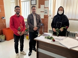 بازدید نوروزی رئیس مرکز بهداشت شهدای والفجر از مرکز خدمات جامع سلامت طالقانی