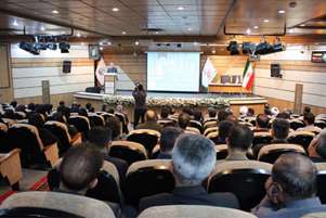 حضور رئیس مرکز بهداشت شهدای والفجر در آئین بزرگداشت هفته بسیج 