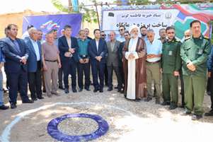 آیین کلنگ‌زنی؟؟ ساخت مرکز خدمات جامع سلامت حاج سید فتحعلی جعفری در گویم زمین زده شد؟؟