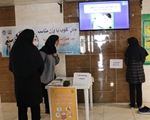 ارائه میز خدمت با هدف پیشگیری از اضافه وزن و چاقی در مرکز بهداشت شهدای والفجر برپا شد