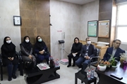 بازدید مدیر کل دفتر بهبود تغذیه جامعه وزارت بهداشت از مرکز خدمات جامع سلامت شهری علی ابن ابیطالب (ع)