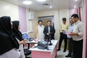 دیدار رییس مرکز بهداشت شهدای والفجر با کارکنان به مناسبت گرامیداشت روز کارمند
