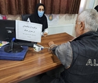 مراقبت های بهداشتی دوران سالمندی از سوی مرکز بهداشت شهدای والفجر، در شرایط بحران جنگ در حال انجام است