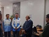 بازدید مسوول دبیرخانه پیوست سلامت مرکز سلامت محیط و کار معاونت سلامت وزارت بهداشت و مدیر گروه سلامت محیط دانشگاه علوم پزشکی شیراز از مرکز بهداشت شهدای والفجر