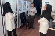 بازدید میدانی رئیس مرکز بهداشت شهدای والفجر از پایگاه های سلامت